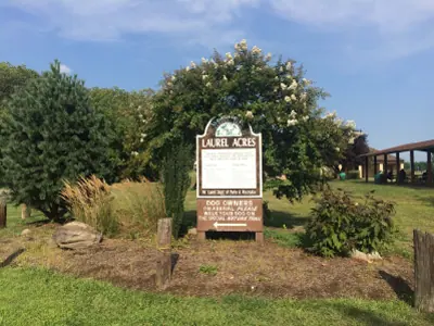 Nature trail in a Mount Laurel-area park